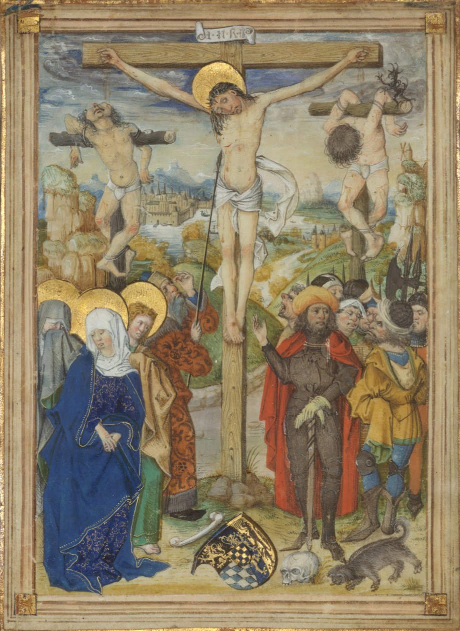 Çarmıha Gerilme, 1481-82. by Circle of the Housebook Master