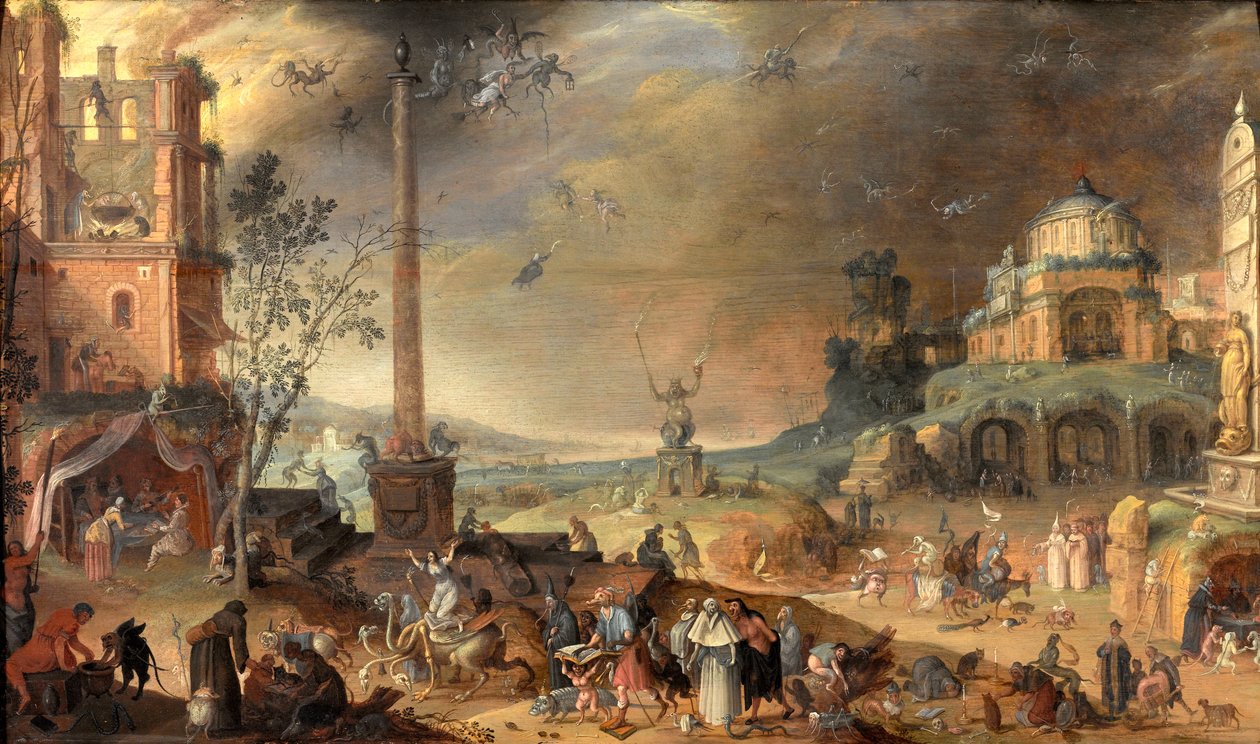 cadılar Şabat by Claes Jacobsz. van der Heck