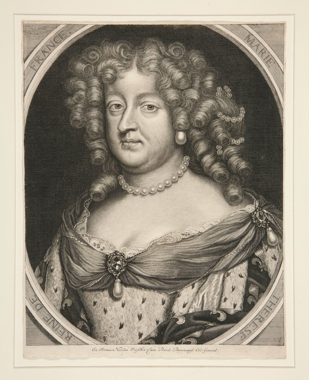 Marie Therese, Fransa Kraliçesi by Claes Jansz. Visscher