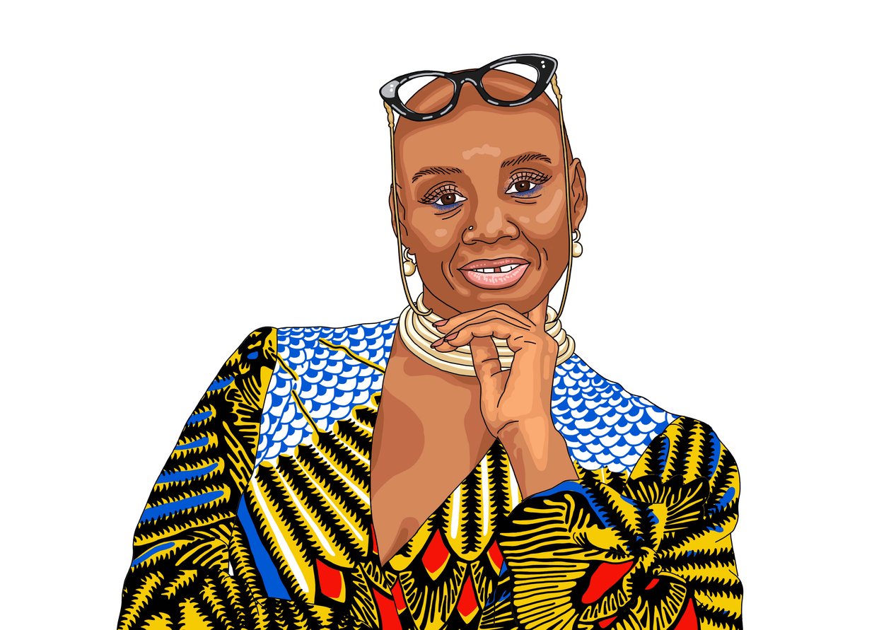 Andi Oliver, 2022 (dijital) by Claire Huntley