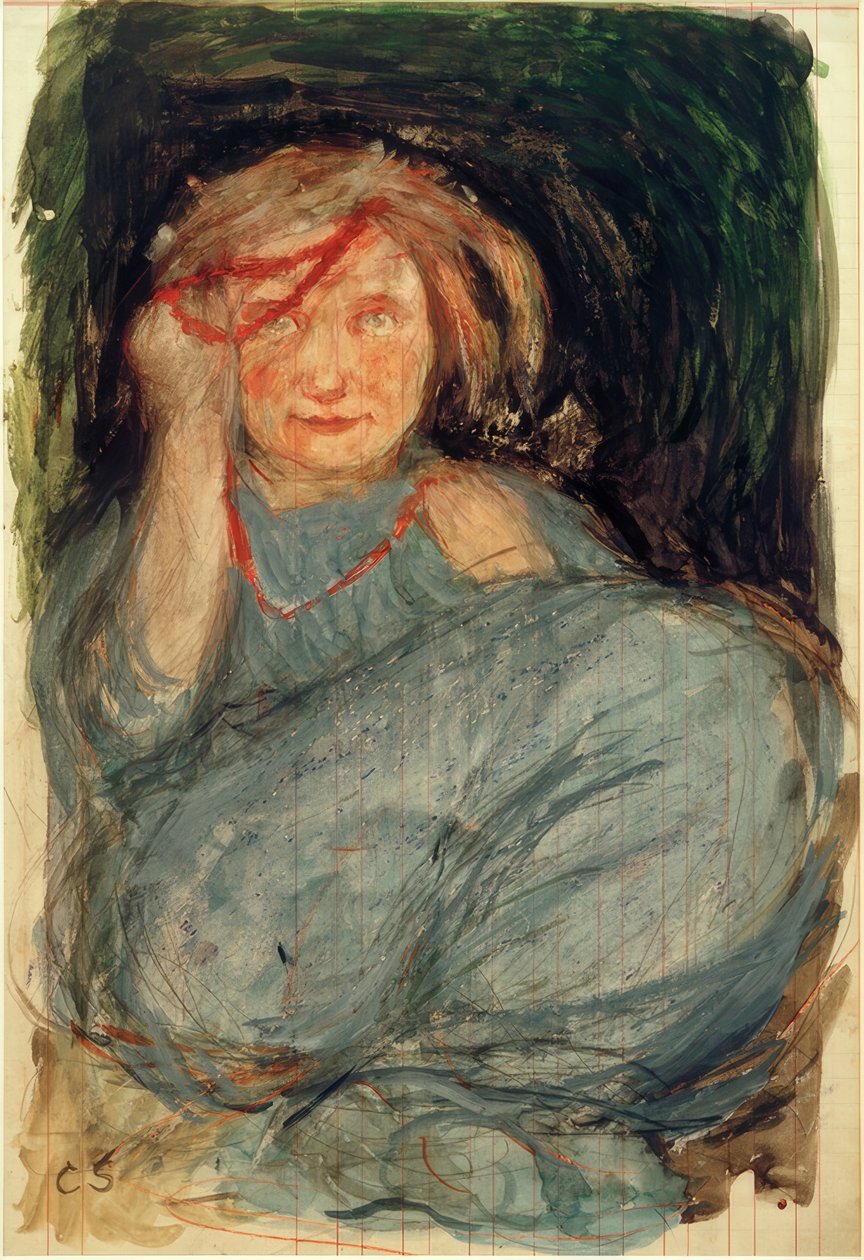 Mercan kolyeli çocuk by Clara Siewert