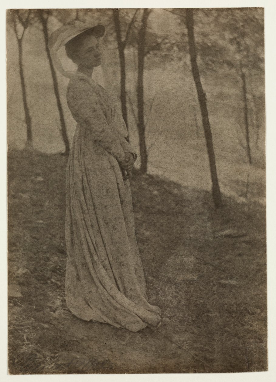 Julia Hall McCune, c. 1897. by Clarence H. White