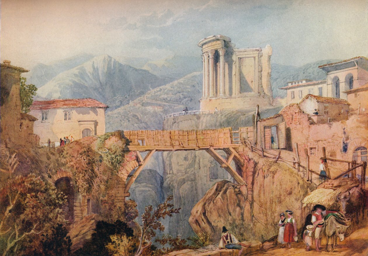 Tivoli, 1833 by Clarkson Stanfield