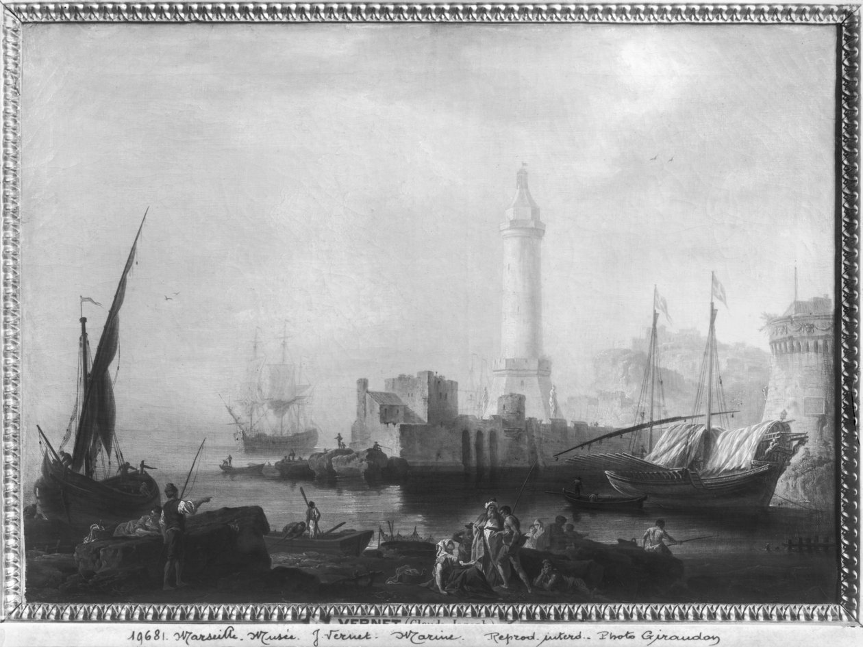 Deniz manzarası by Claude Joseph Vernet