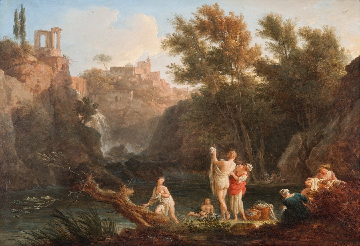 Günün dört saati - Akşam by Claude Joseph Vernet