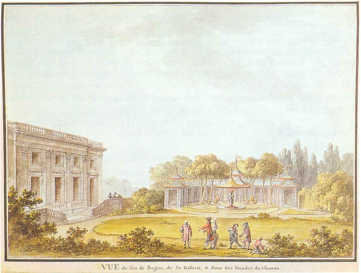Jeu de Bague, galeri ve Château