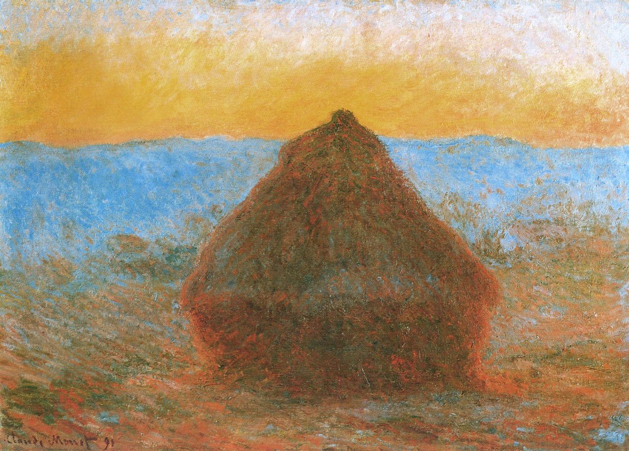 La Meulen by Claude Monet