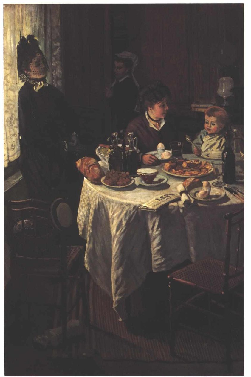The LuncheonnAlmanca: Das FruhstucknFrancais: Le dejeunernPolski: Sniadanien by Claude Monet