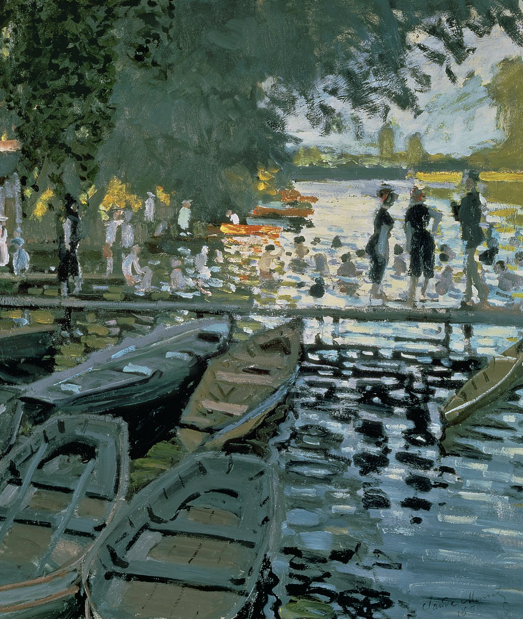 Harvington, Evesham, Worcester yakınlarında by Claude Monet