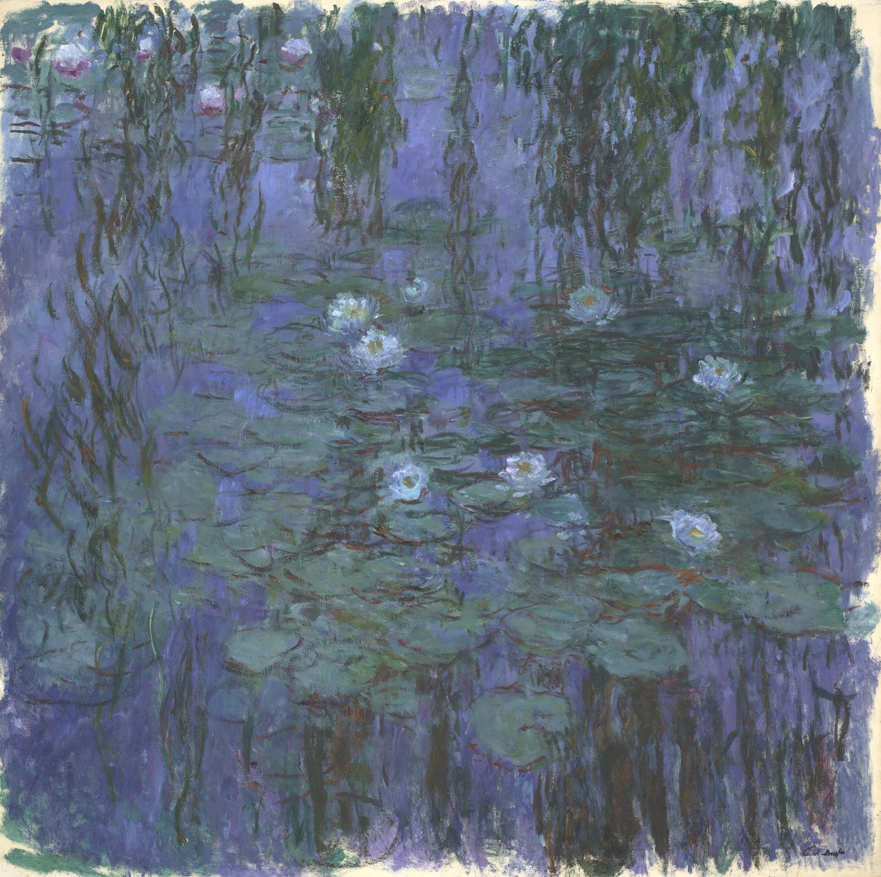 Mavi Nilüferler by Claude Monet