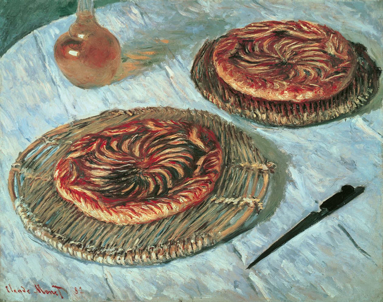 Meyveli Tartlar, 1882 by Claude Monet