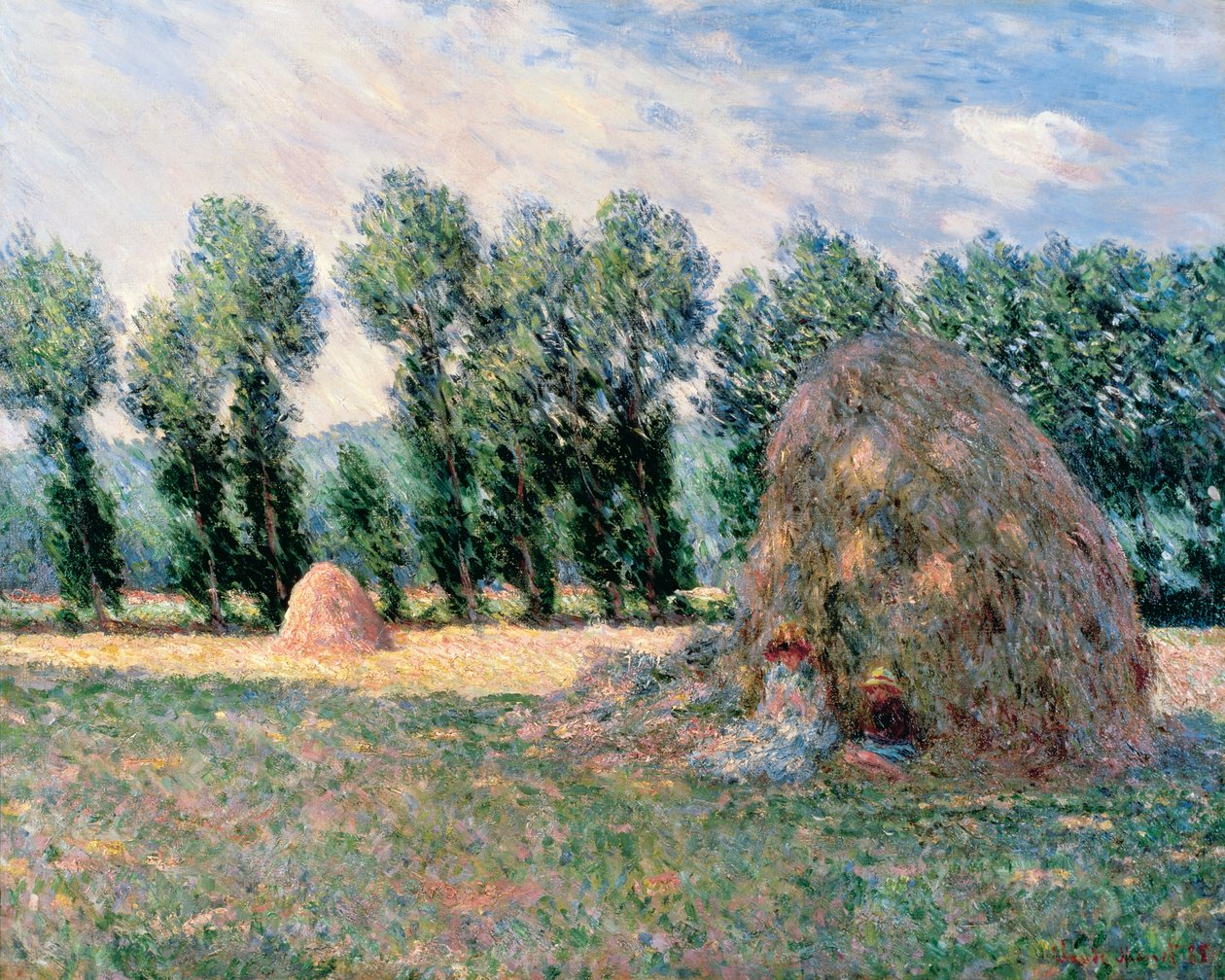 samanlıklar by Claude Monet