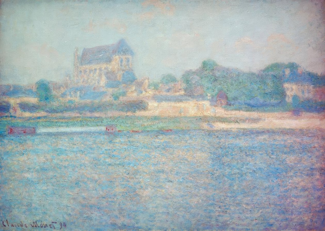 Vernon Kilisesi by Claude Monet