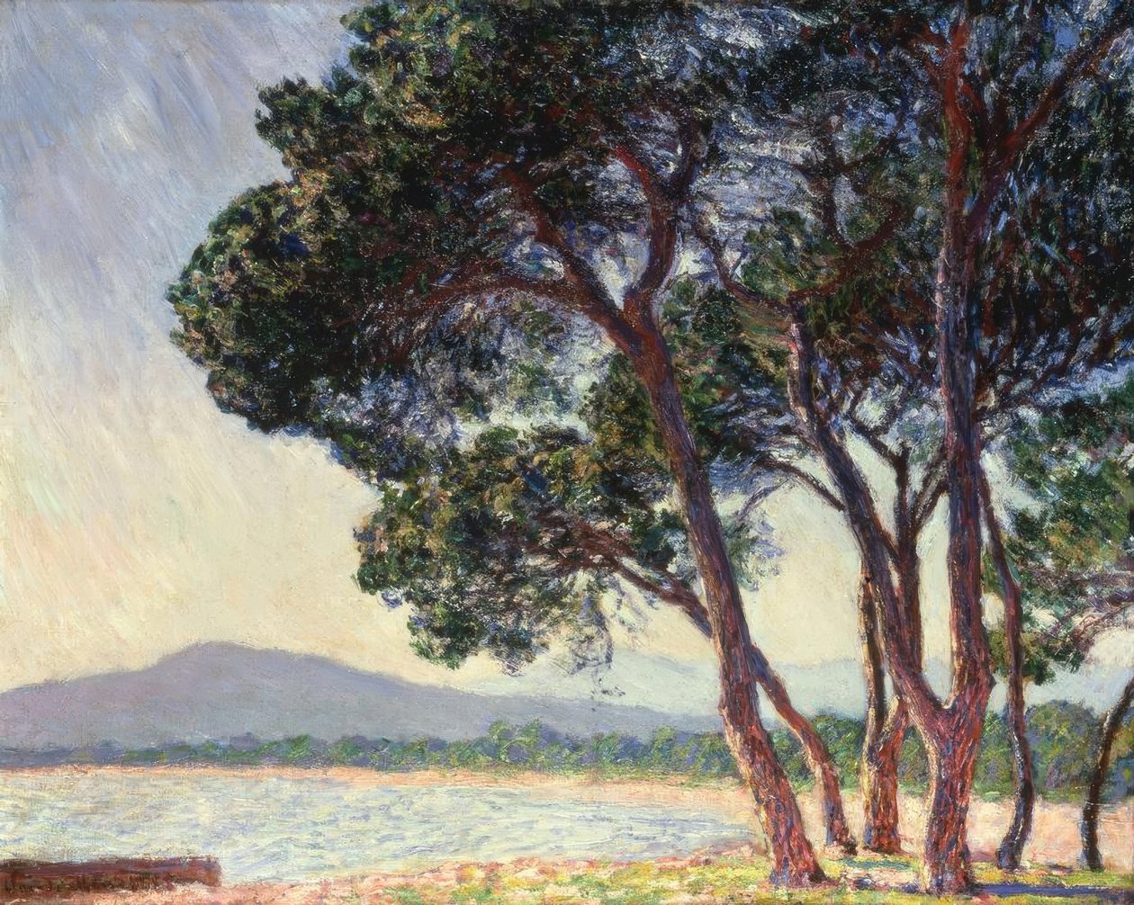 Juan Les Pins plajı by Claude Monet