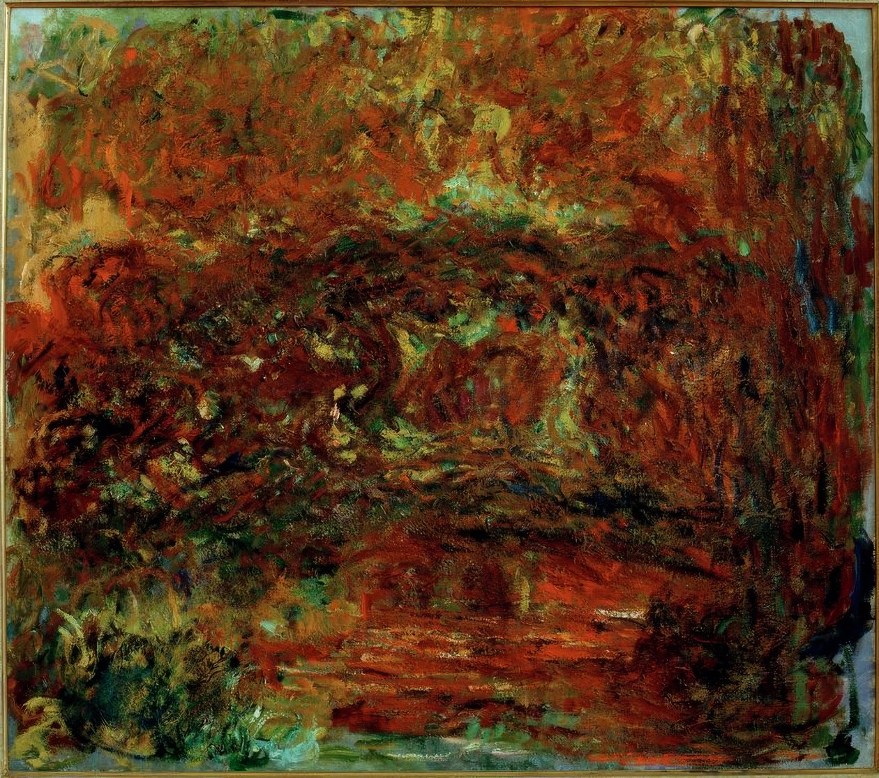 Le Pont japonais (Japon Köprüsü) by Claude Monet
