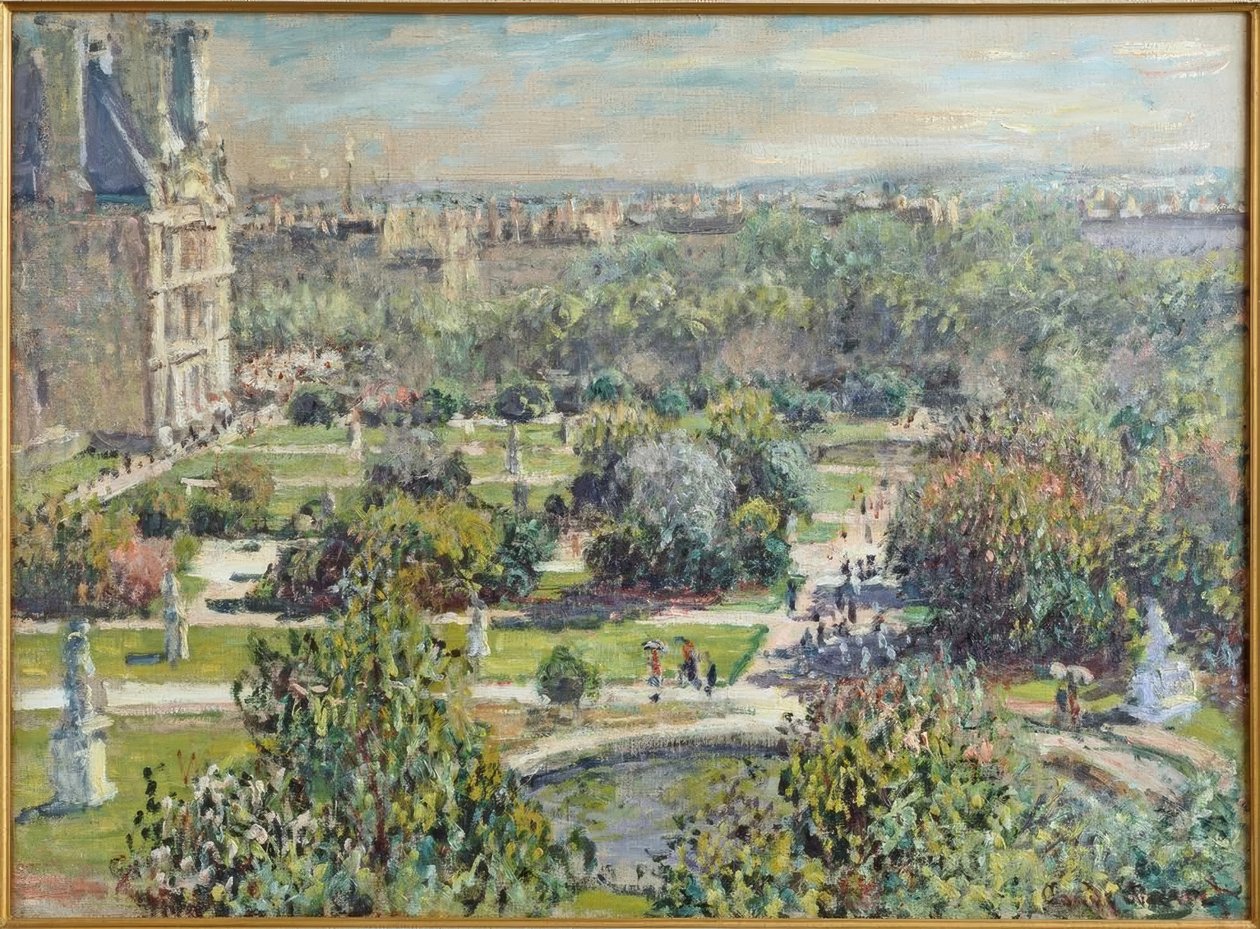 Tuileries by Claude Monet