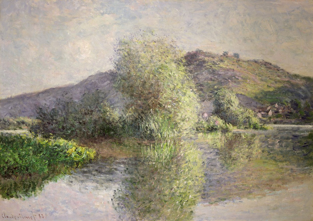 Port-Villez'deki Küçük Adalar, 1883 by Claude Monet
