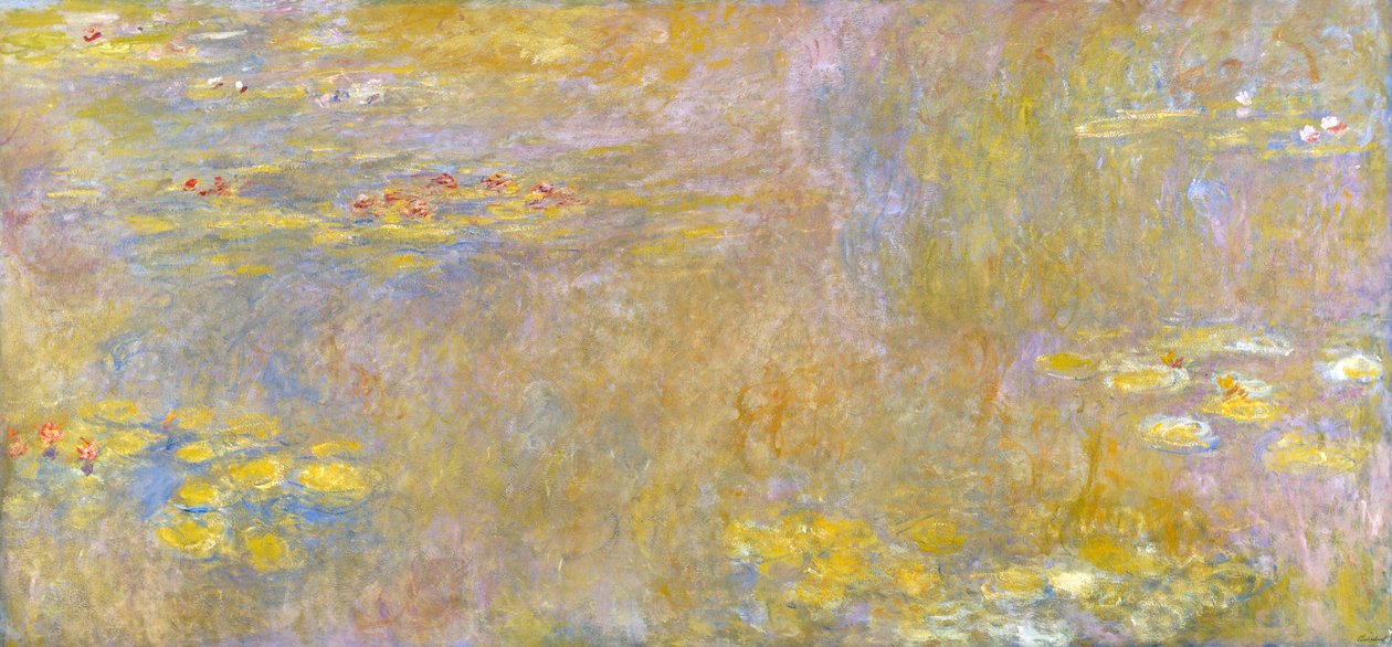 Nilüferler ("sarı nirvana") nilüferler by Claude Monet