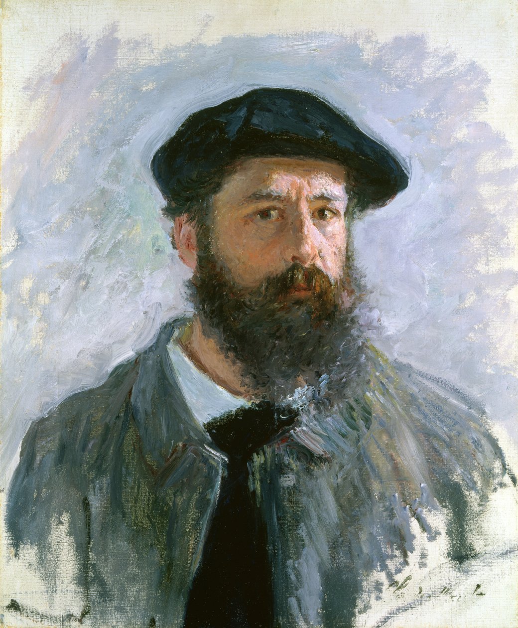 Bereli Otoportre, 1886 by Claude Monet