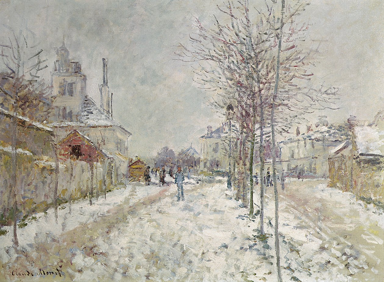 Kar Etkisi by Claude Monet