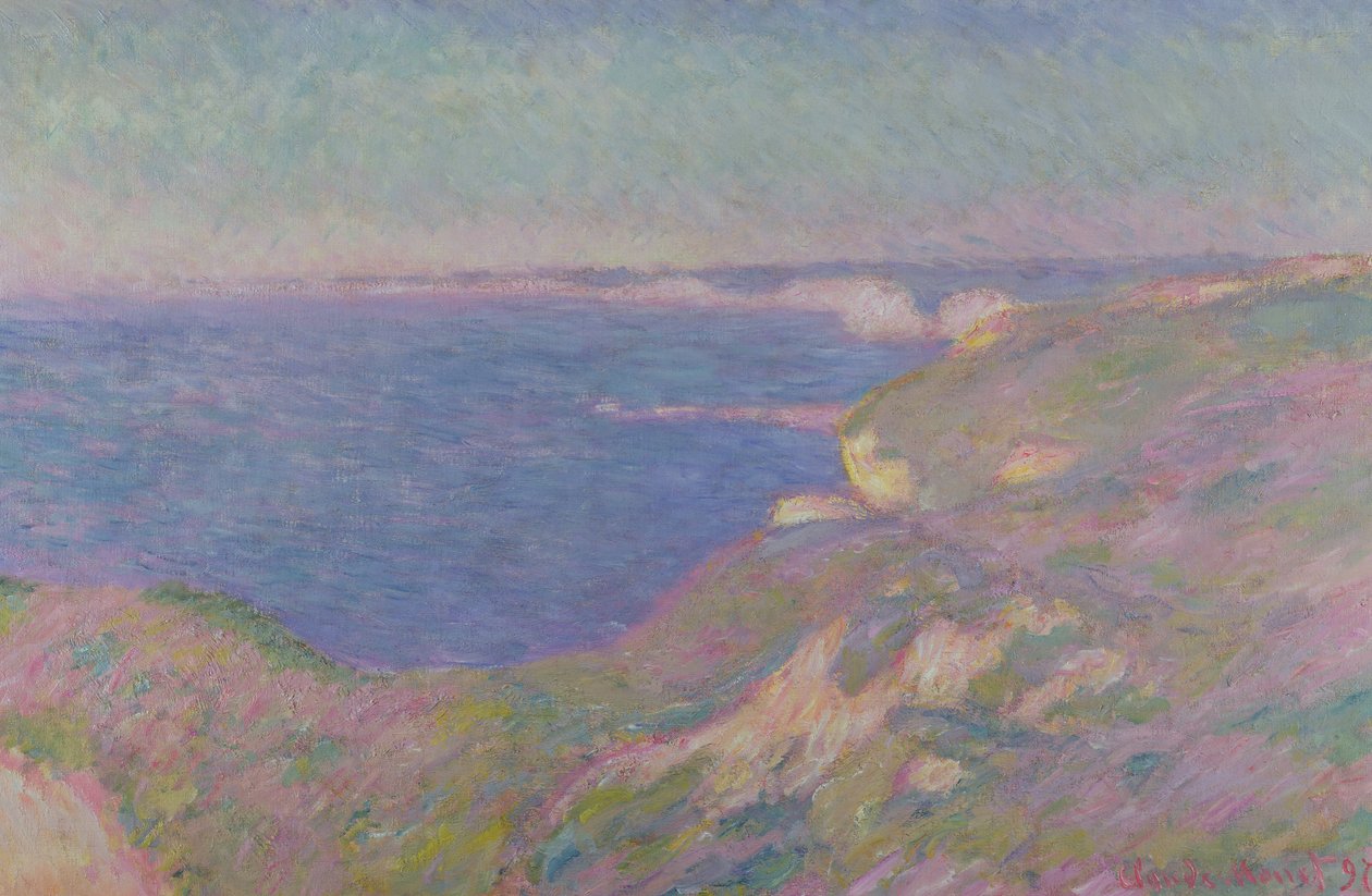 Dieppe Yakınındaki Kayalıklar, 1897 by Claude Monet