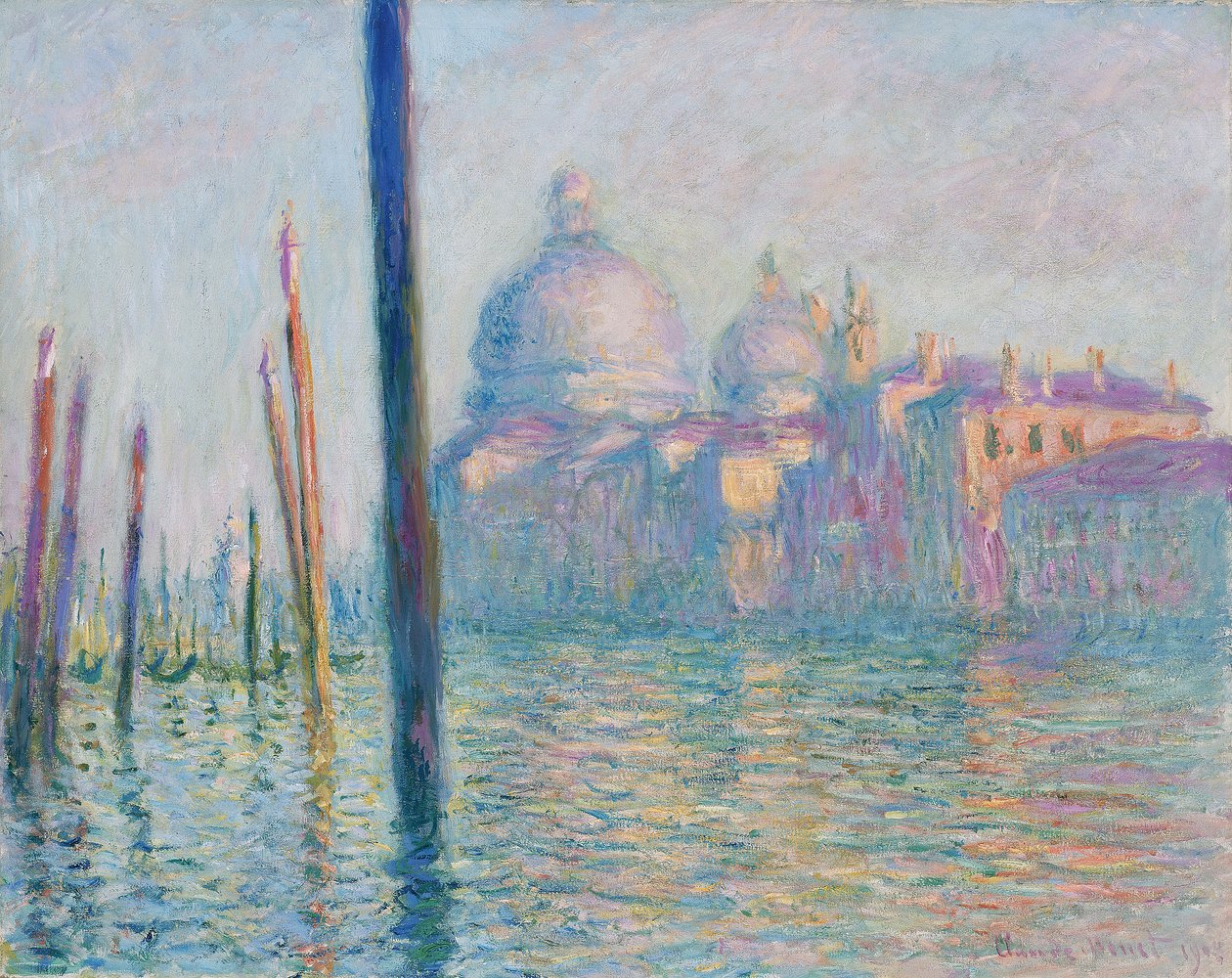 Büyük Kanal by Claude Monet