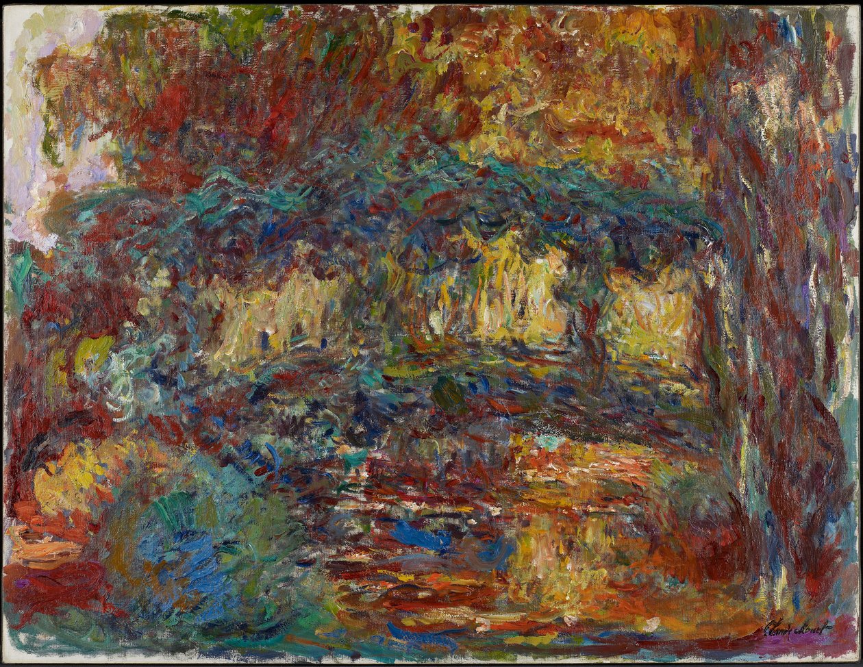 Japon Köprüsü, c.1923-25 by Claude Monet