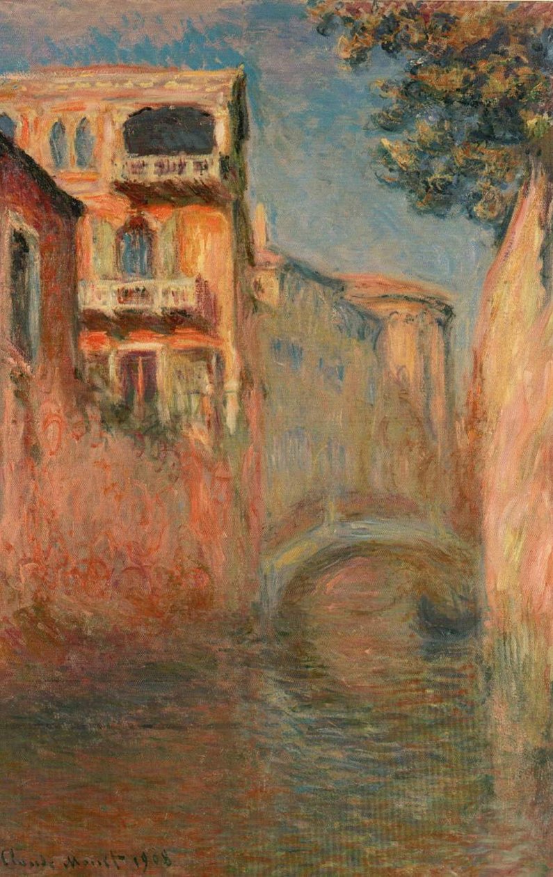 Rio della Selamı by Claude Monet