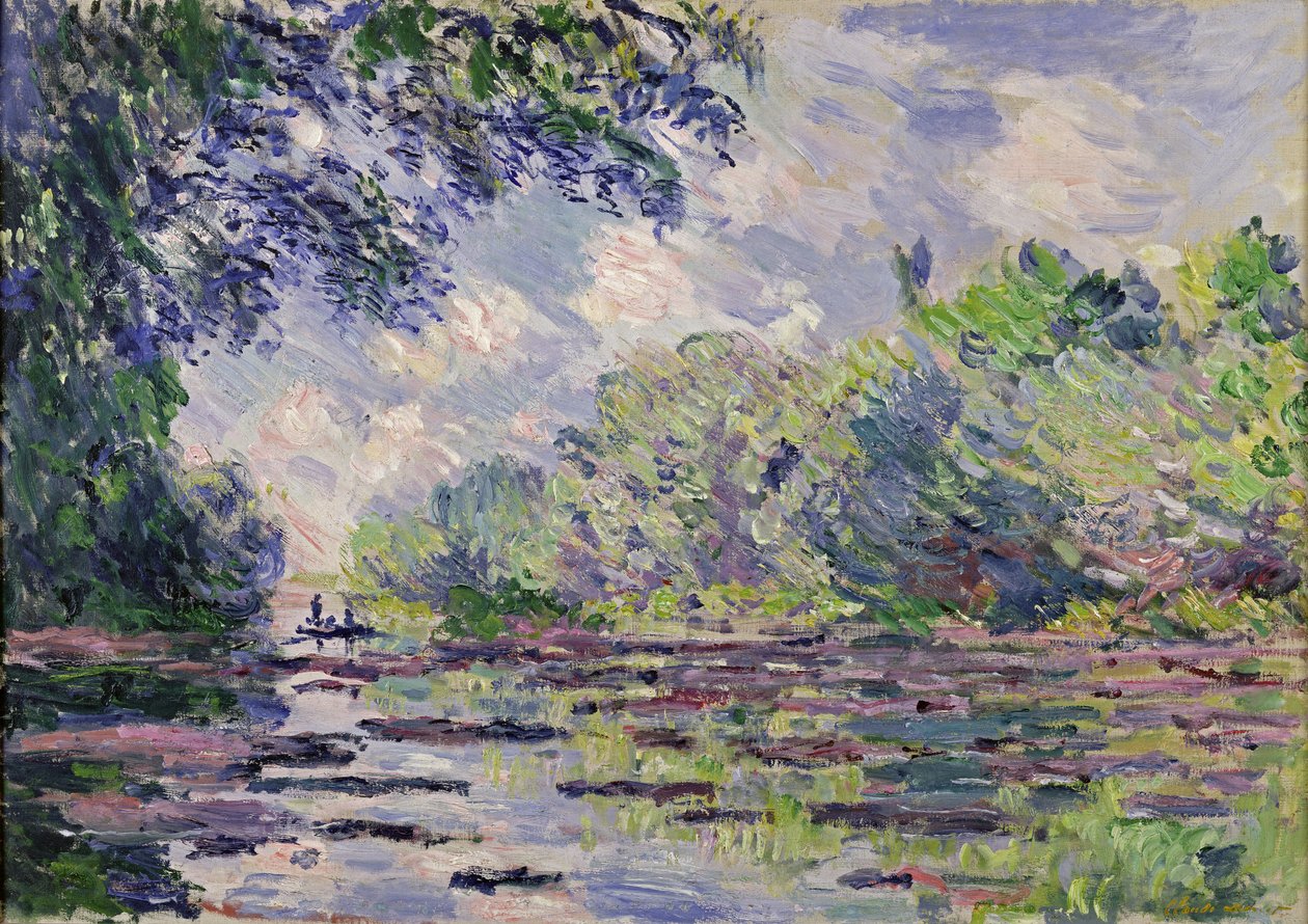 ದಿ ಸೀನ್ ಅಟ್ ಗಿವರ್ನಿ, 1885 ಟರ್ಕ್ by Claude Monet
