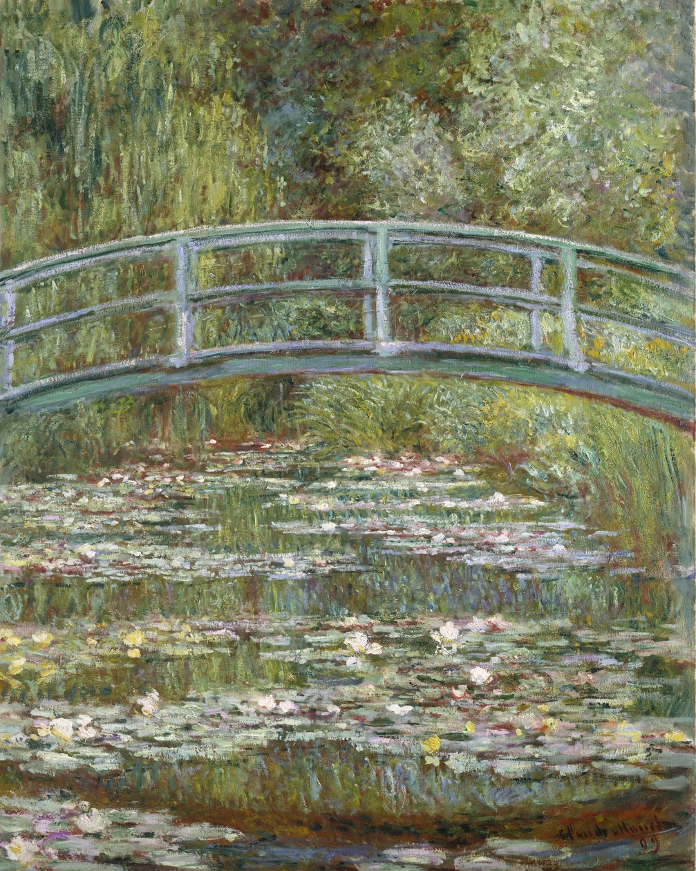 Nilüfer Göleti (Japon Köprüsü olarak da bilinir) by Claude Monet