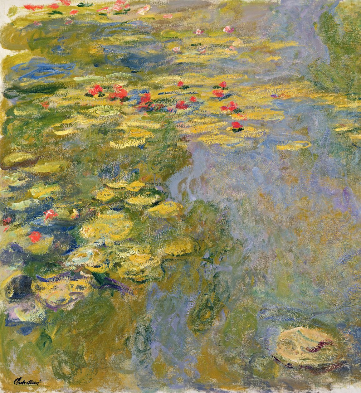 Nilüfer Göleti, 1917-19 (ayrıntı 382338
