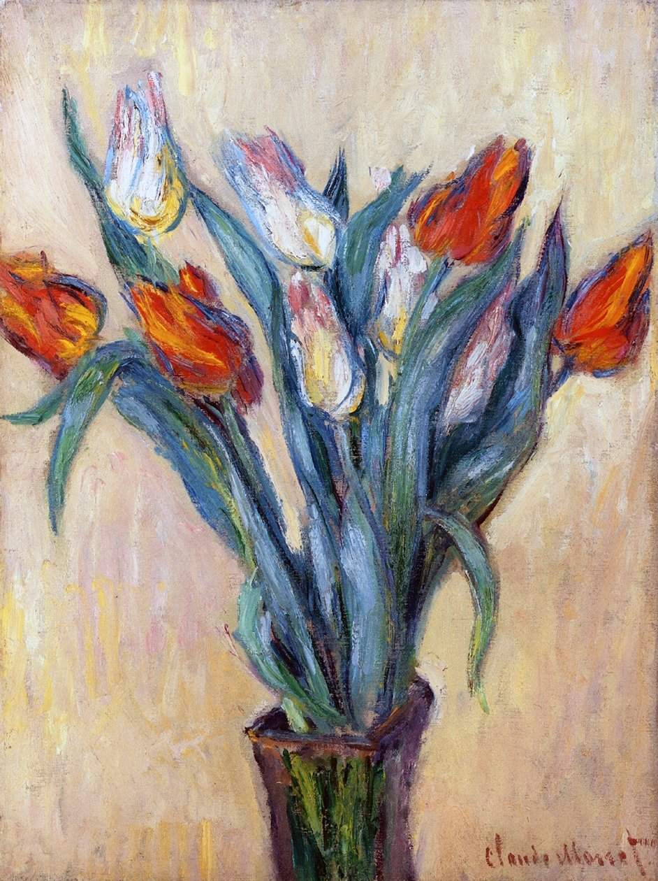 Laleler, 1885 by Claude Monet