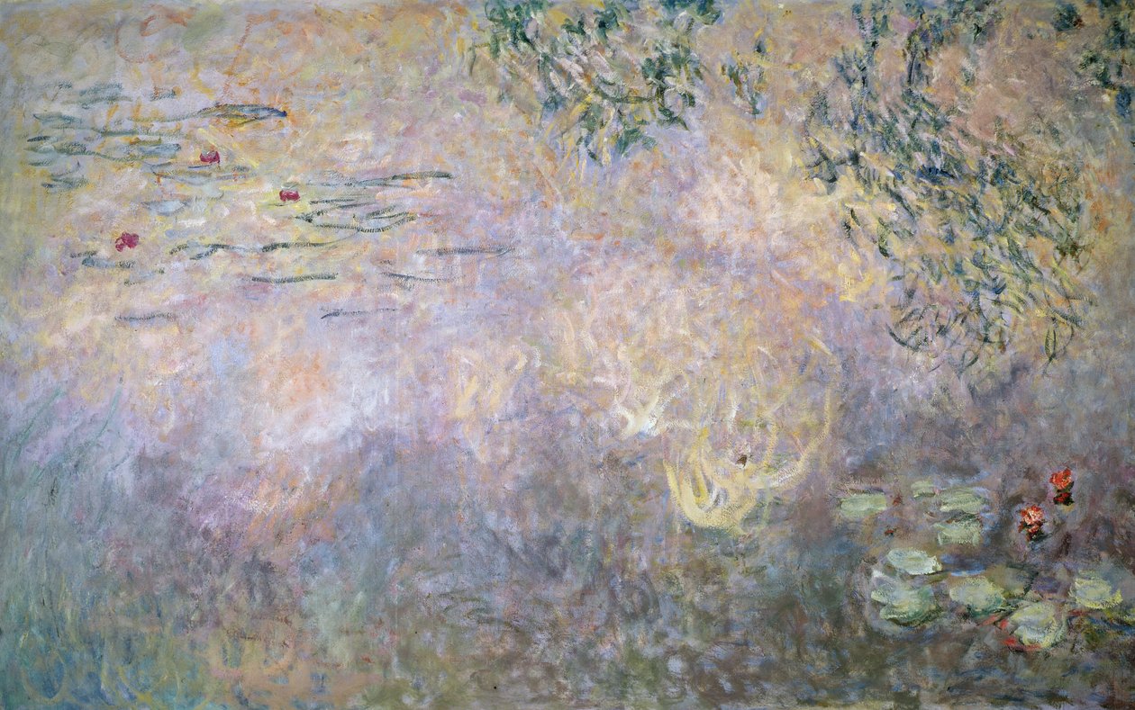 Alt bölüm nilüfer detayı, 1910 by Claude Monet
