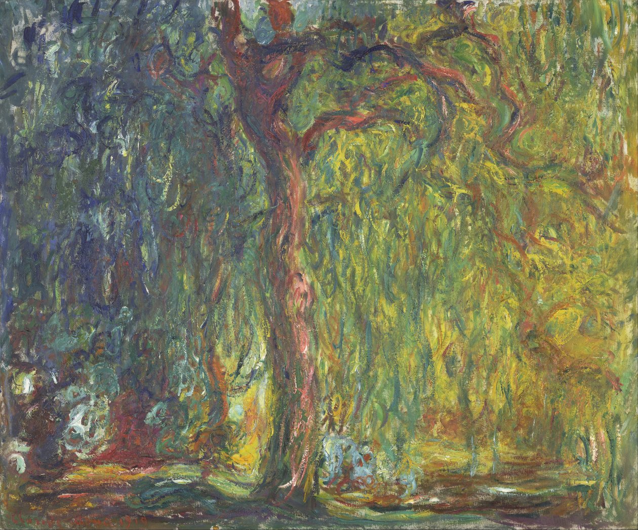 Salkım Söğüt by Claude Monet