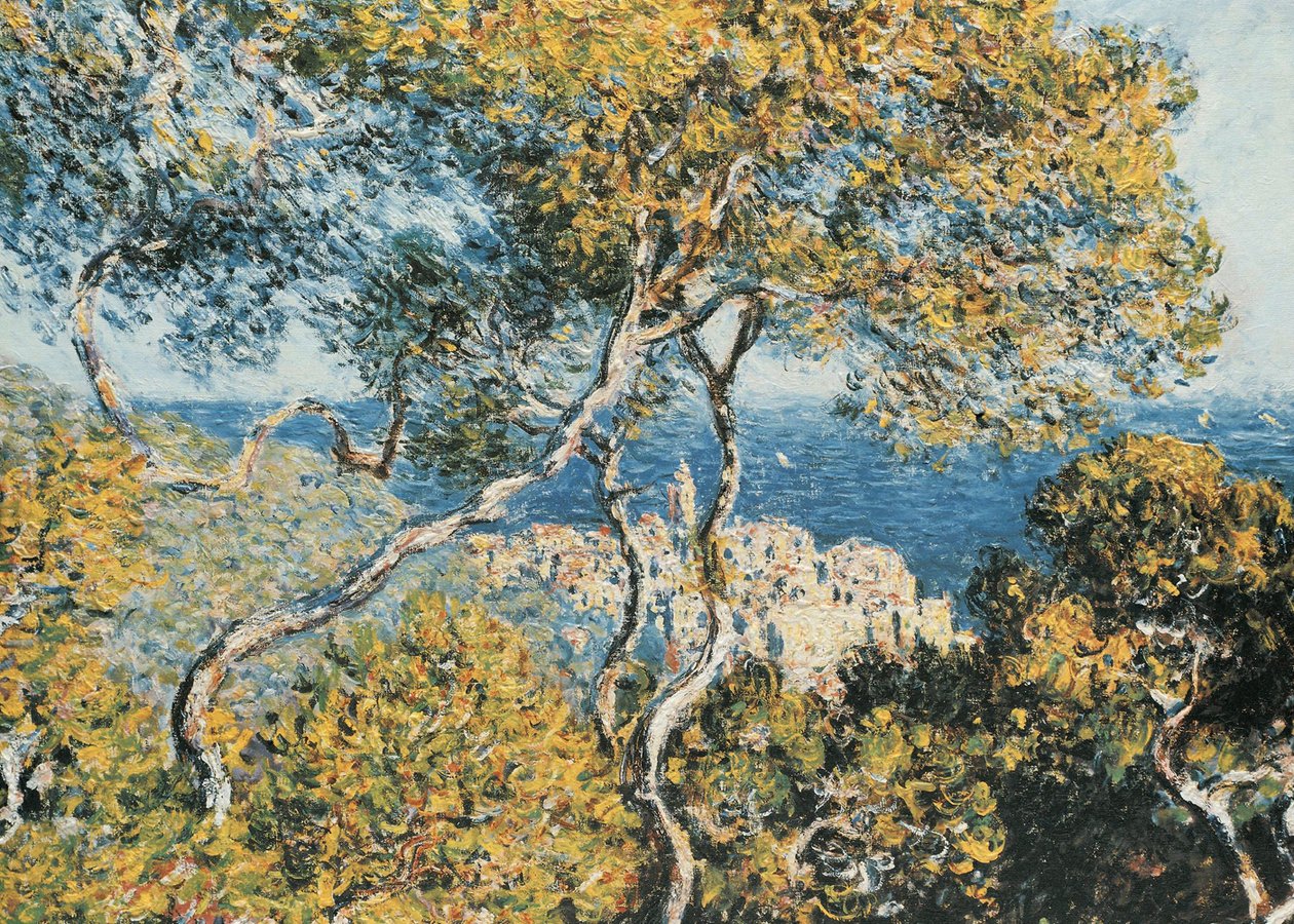 Claude Monet - Bordighera, 1884, Chicago Sanat Enstitüsü, Illinois by Claude Monet