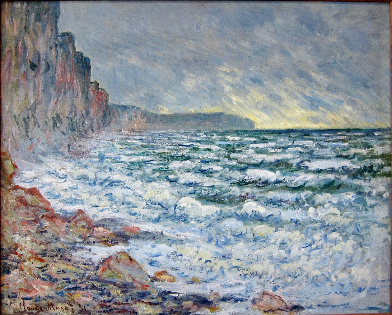 cenneti muma monet fecamp by Claude Monet