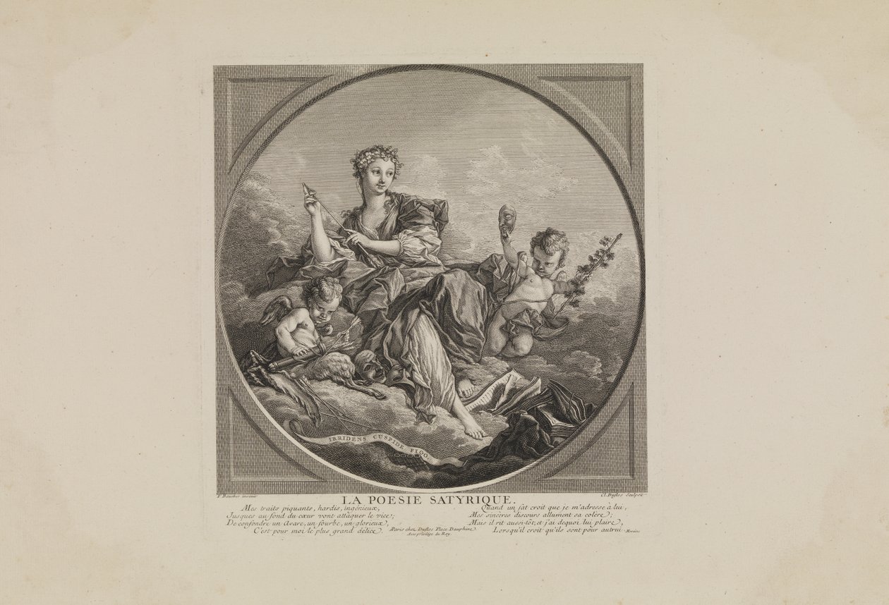 satirik şiir by Claude Agustin Duflos