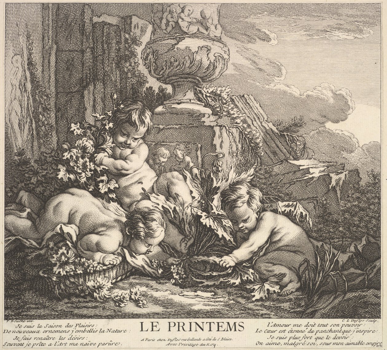 Bahar, 1735-86. by Claude Augustin Duflos