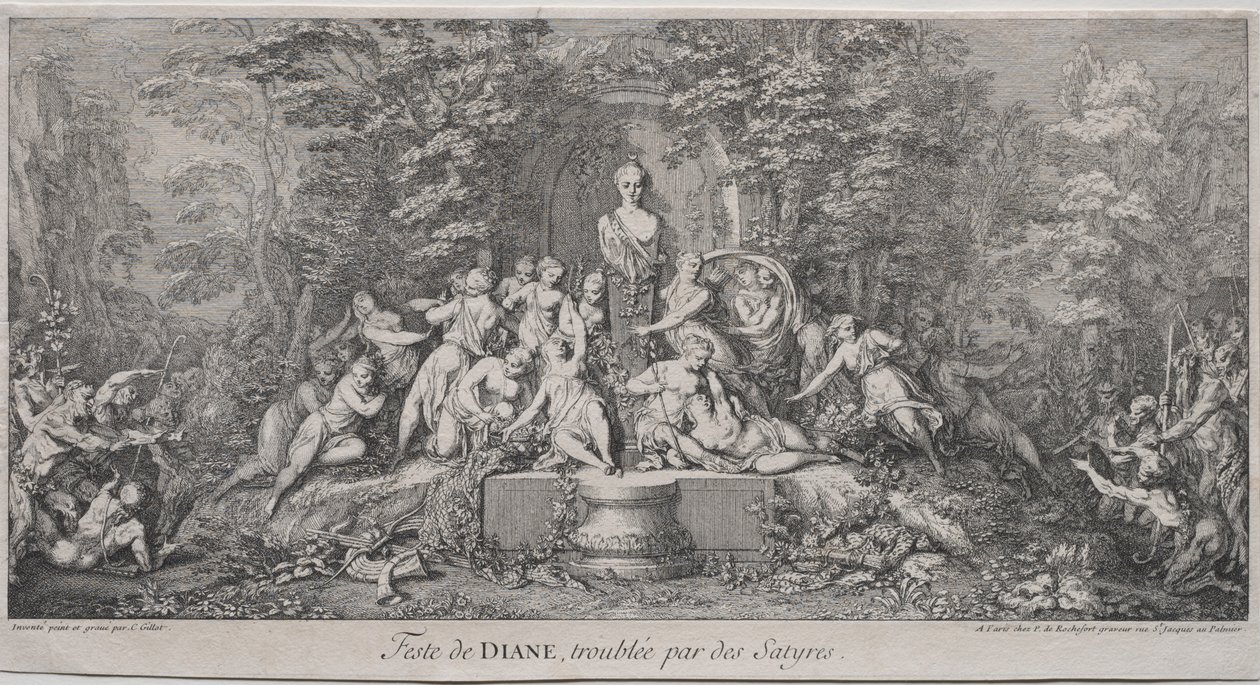 Dört Festival. by Claude Gillot