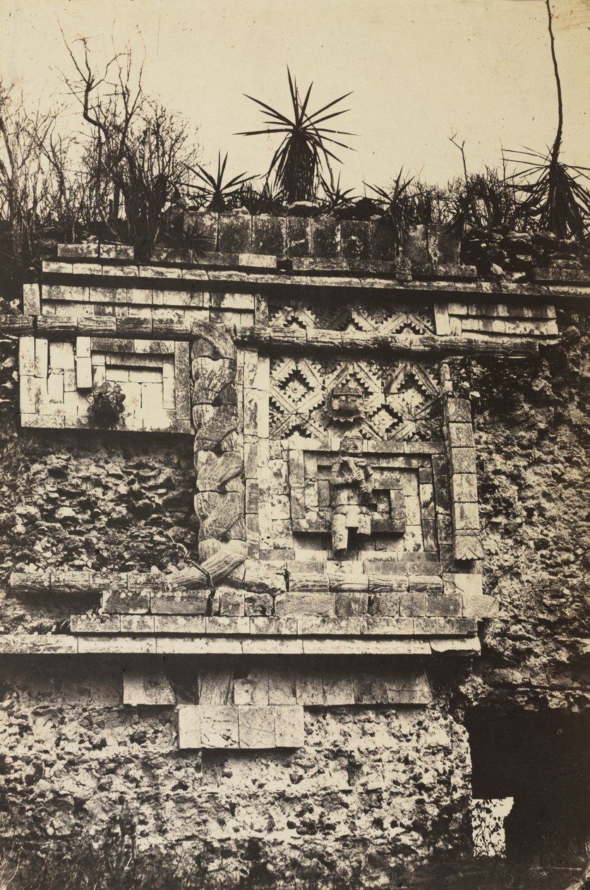 Manastır, Uxmal by Claude Joseph Désiré Charnay