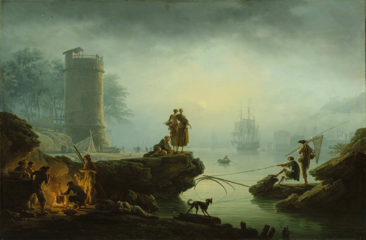 Sabah, 1760. by Claude Joseph Vernet