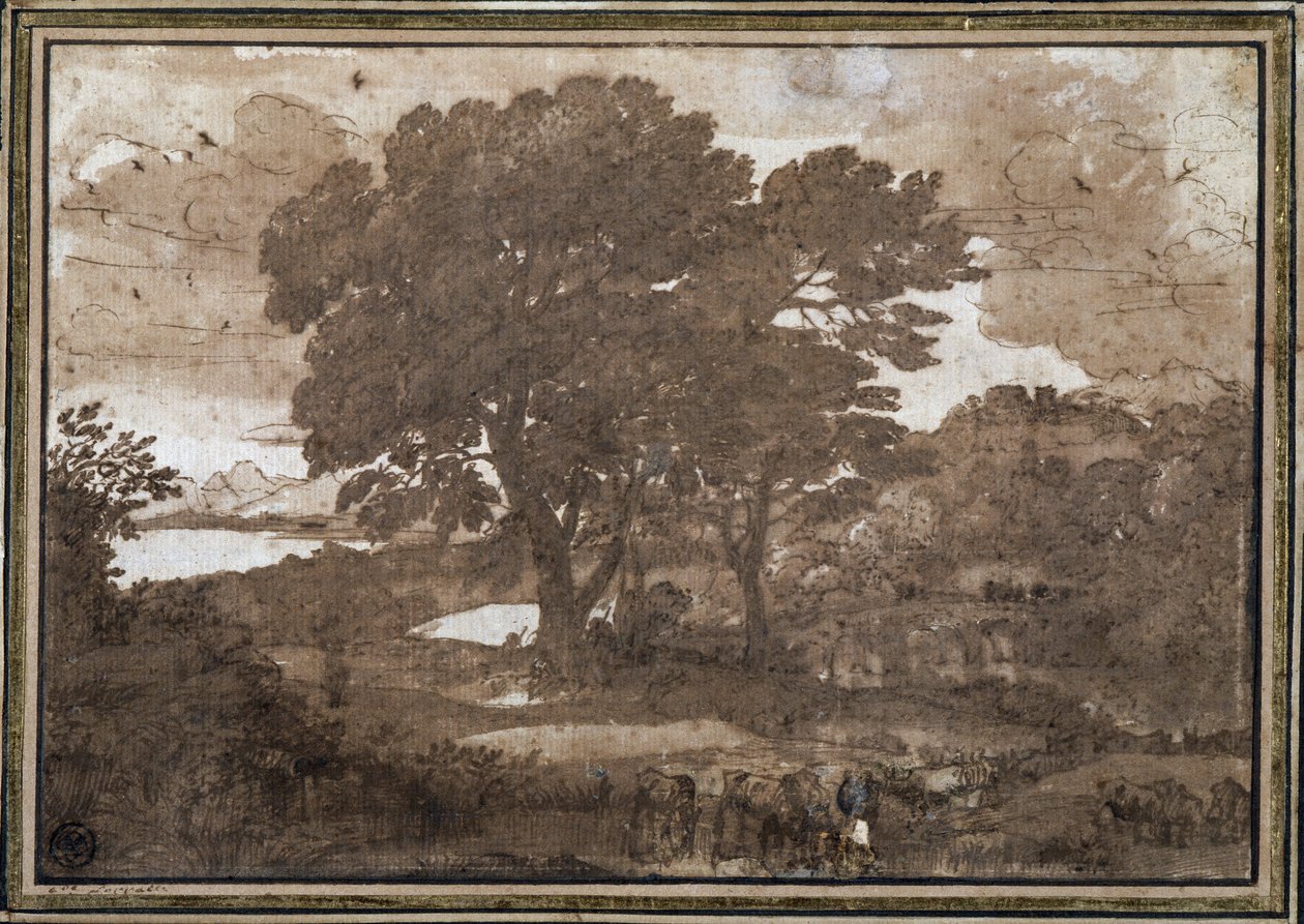 Manzara by Claude Lorrain