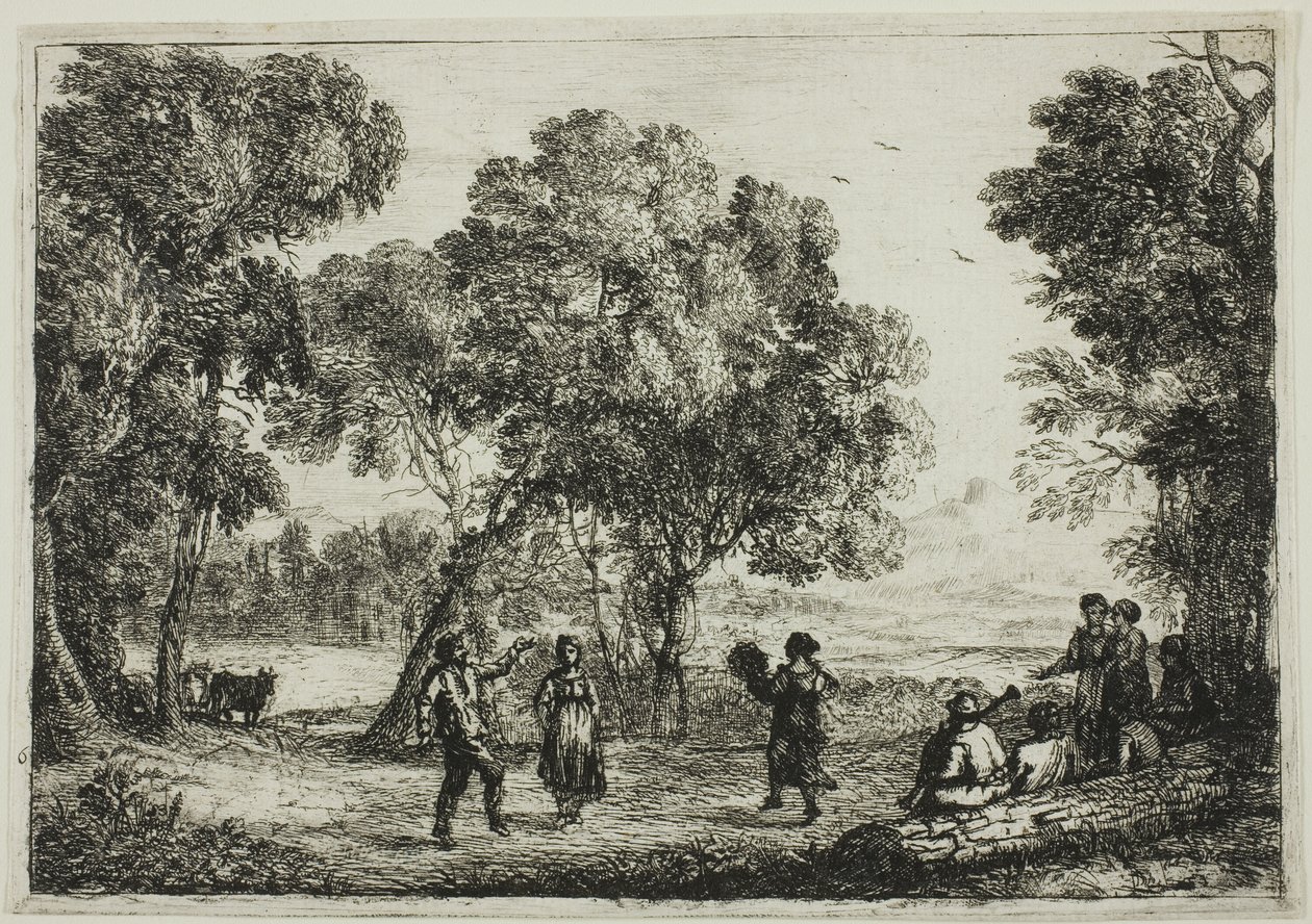 ülke dansı by Claude Lorrain