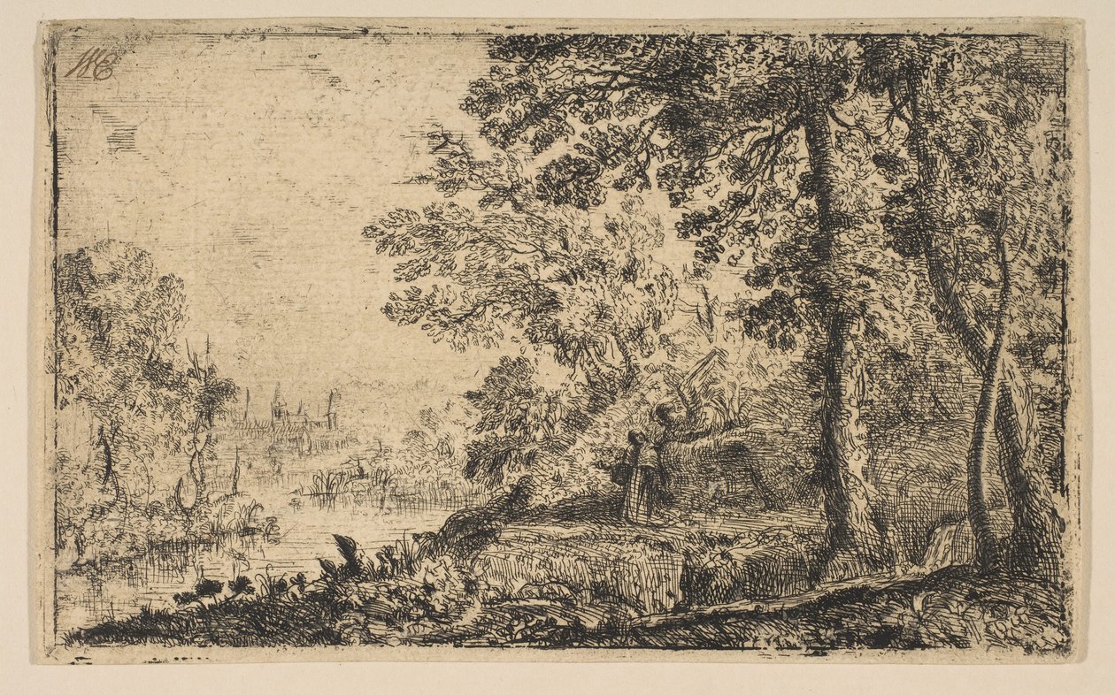 Vizyon, yaklaşık 1630. by Claude Lorrain