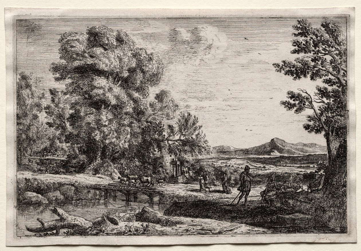 Ahşap Köprü by Claude Lorrain