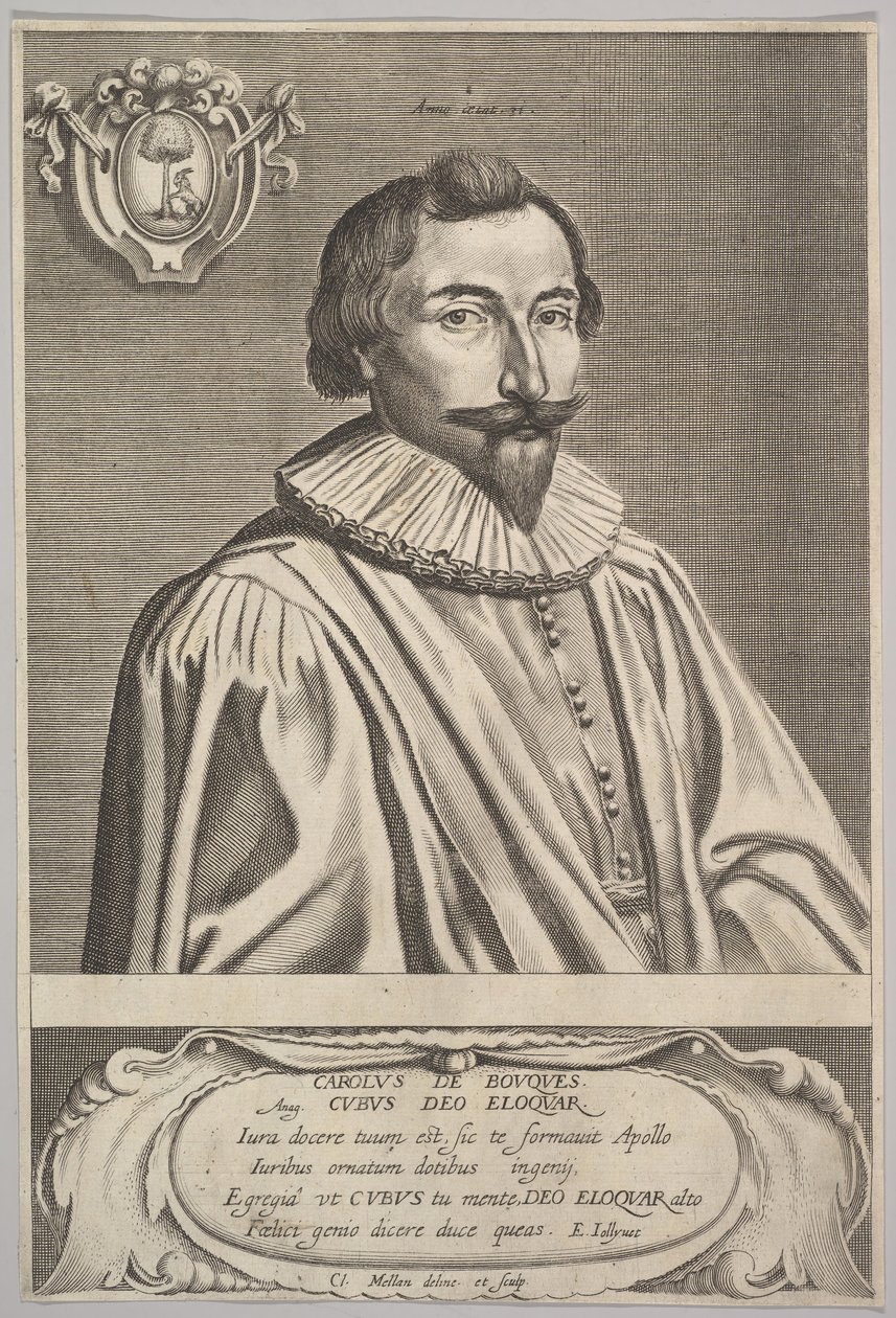 Charles de Bouque. by Claude Mellan