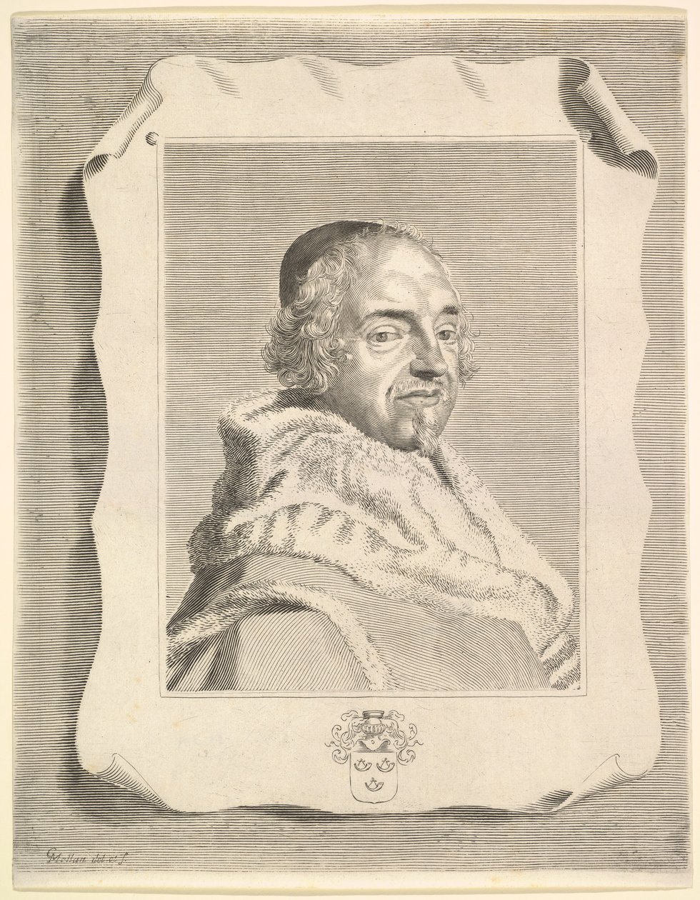 Francois-Théodore de Nesmond, yak. 1661. by Claude Mellan