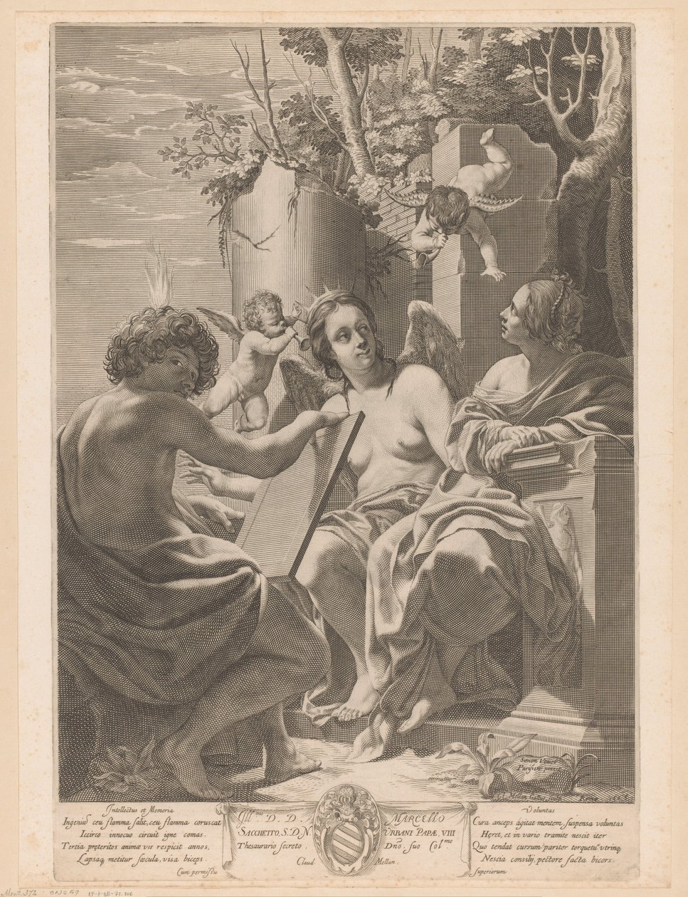 Harabelerde Zeka, Hafıza ve İrade by Claude Mellan