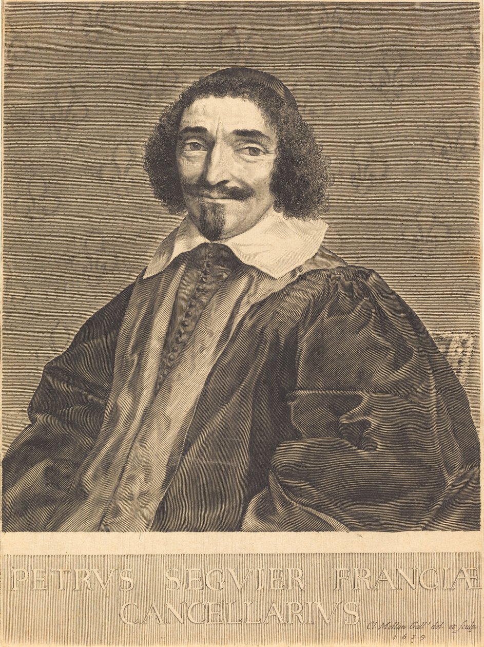 Pierre Seguier by Claude Mellan