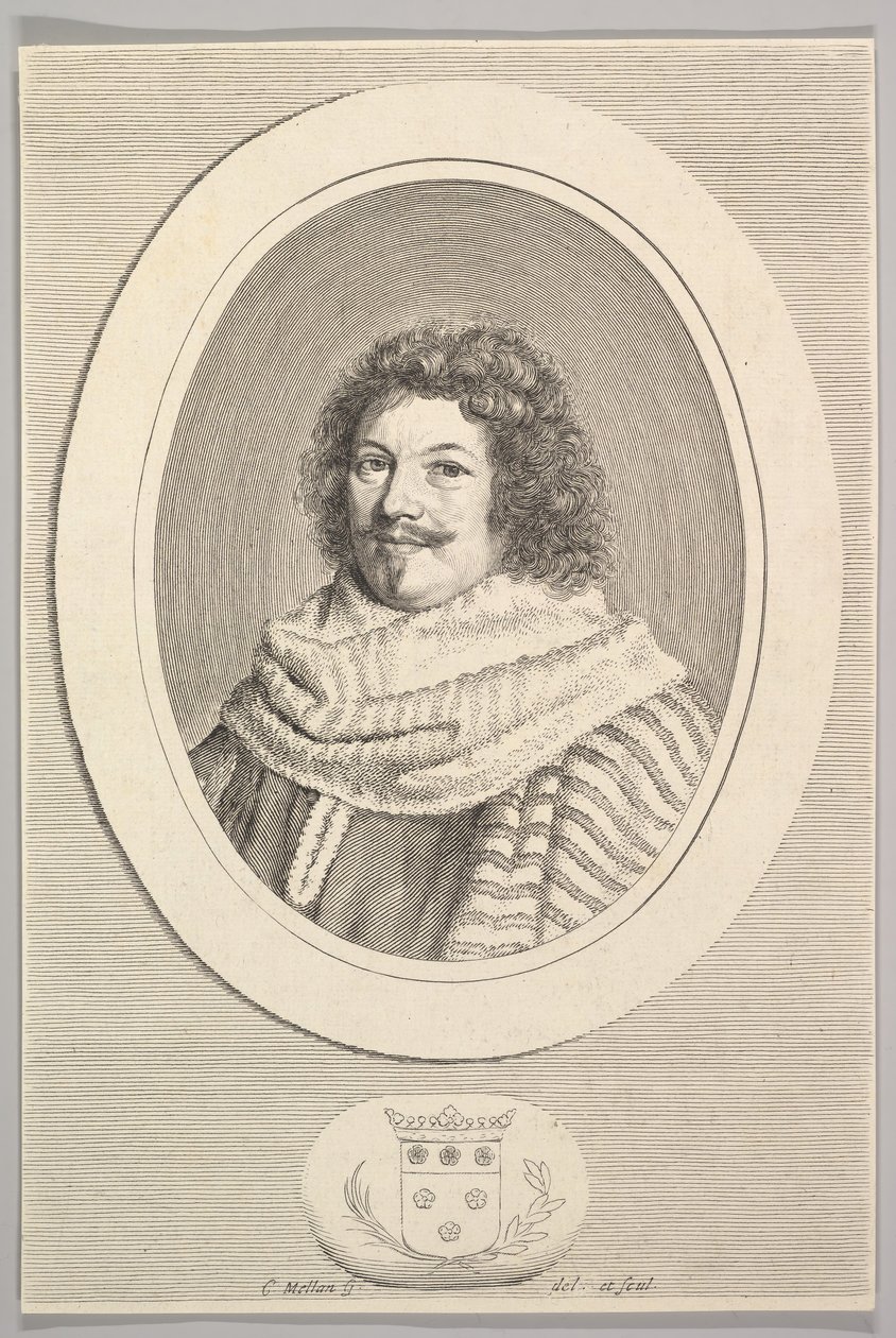 René de Longueil, Maisons Markisi. by Claude Mellan
